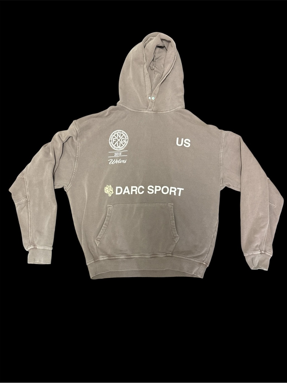 Darc Sport Light Purple Hoodie Size: Large
